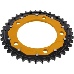 Kettenrad Dual 39Z Teilung 530 gold ZF Innendurchmesser 112 Lochkreis 138 passend für: Honda CB, CBR, CBF