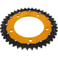 Kettenrad Dual 41Z Teilung 530 gold ZF Innendurchmesser 112 Lochkreis 138 passend für: Honda CB, CBR, CBF