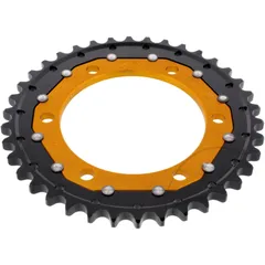 Rear sprocket dual 38 tooth pitch 530 gold