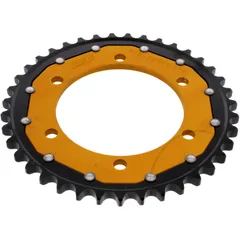 Kettenrad Dual 39Z Teilung 530 gold ZF Innendurchmesser 110 Lochkreis 130 passend für: MZ/MUZ 1000