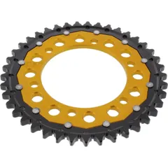 Rear sprocket dual 41 tooth pitch 530 gold ZFD47941GLD
