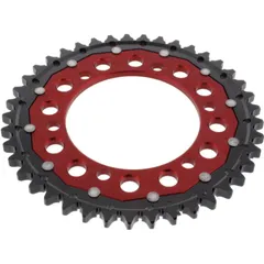 Rear sprocket dual 41 tooth pitch 530 red