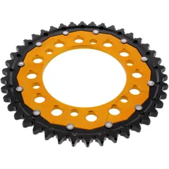 Kettenrad Dual 42Z Teilung 530 gold ZF Innendurchmesser 110 Lochkreis 130 passend für: MZ/MUZ 1000
