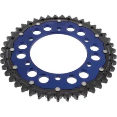 Kettenblatt Kettenrad Dual 43Z Teilung 530 blau
