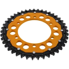 Kettenrad Dual 43Z Teilung 530 gold ZF Innendurchmesser 110 Lochkreis 130 passend für: MZ/MUZ 1000