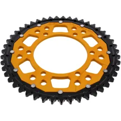 Kettenrad Dual 47Z Teilung 530 gold ZF Innendurchmesser 110 Lochkreis 130 passend für: MZ/MUZ 1000