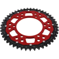 Kettenrad Dual 47Z Teilung 530 rot ZF Innendurchmesser 110 Lochkreis 130 passend für: MZ/MUZ 1000