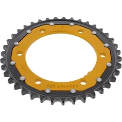 Rear sprocket dual 39 tooth pitch 530 gold