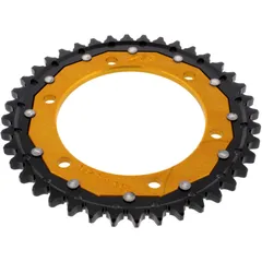 Kettenrad Dual 40Z Teilung 530 gold ZF Innendurchmesser 120 Lochkreis 140 passend für: Kawasaki VN, ZZR