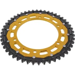 Rear sprocket dual 48 tooth pitch 530 gold ZFD50248GLD