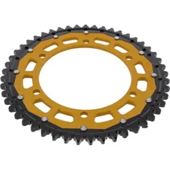 Rear sprocket dual 49 tooth pitch 530 gold