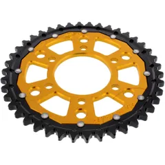 ZF Dual Kettenrad 42 Zähne Gold 530 Teilung