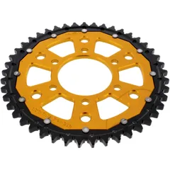 Dual Kettenrad 45Z 530 gold ZF für Motorräder