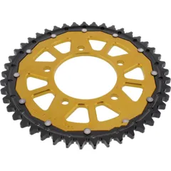 Rear sprocket dual 45 tooth pitch 530 gold ZFD82945GLD