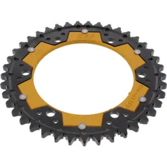 Rear sprocket dual 41 tooth pitch 530 gold ZFD85941GLD