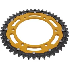 Rear sprocket dual 46 tooth pitch 530 gold ZFD85946GLD