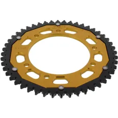 Rear sprocket dual 48 tooth pitch 428 gold ZFD113448GLD