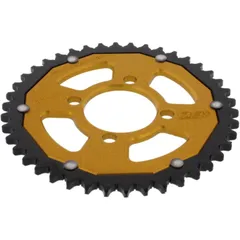 Rear sprocket dual 42 tooth pitch 428 gold