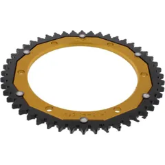Rear sprocket dual 48 tooth pitch 428 gold