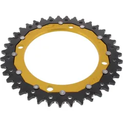 Rear sprocket dual 39 tooth pitch 520 gold ZFD85739GLD
