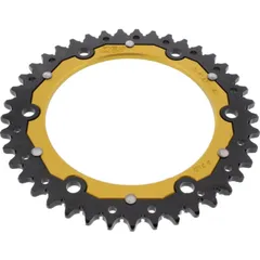 Rear sprocket dual 41 tooth pitch 525 gold ZFD341GLD