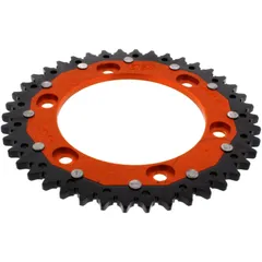 ZF Dual Kettenrad 42Z 525 orange für Straßen und Offroad