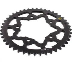 Rear sprocket aluminium 44 tooth pitch 525 black 202P 52544N