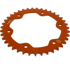 Rear sprocket aluminium 39t 525 pitch orange