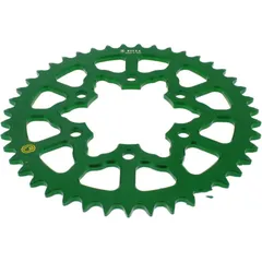 Rear sprocket aluminium 43tooth pitch 520 green