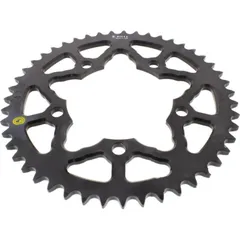 Alu chain wheel 47T pitch 525 black 202Y 52547N