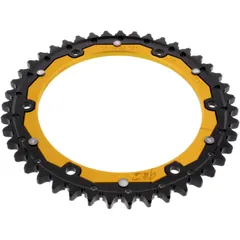Kettenrad Dual 43Z Teilung 530 gold ZF Innendurchmesser 155 Lochkreis 176 passend für: Triumph Speed Triple, Sprint, Daytona
