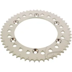 Alu - Kettenrad 54Z Teilung 428 silber Esjot Innendurchmesser 136 Lochkreis 156 passend für: Husqvarna TE, SMR, SMS4