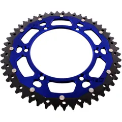 Kettenrad Dual 51Z Teilung 520 blau ZF Innendurchmesser 136 Lochkreis 156 passend für: Husqvarna TE, WR, SM, CR