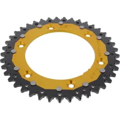 Rear sprocket dual 41 tooth pitch 520 gold ZFD89741GLD