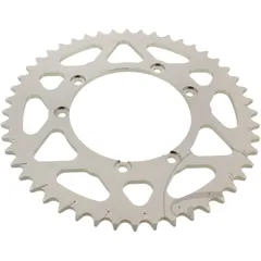 Alu - Kettenrad 48Z Teilung 520 silber Esjot Innendurchmesser 118 Lochkreis 132 passend für: Beta Alp