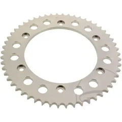 Alu - Kettenrad 54Z Teilung 428 silber Esjot Innendurchmesser 136 Lochkreis 160 passend für: Beta Alp