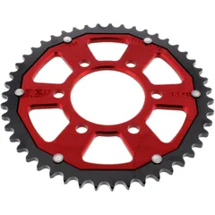 Kettenrad Dual 47Z Teilung 428 rot ZF Innendurchmesser 068 Lochkreis 090 passend für: Honda CB