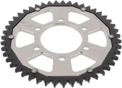 Kettenrad Dual 47Z Teilung 428 silber ZF Innendurchmesser 068 Lochkreis 090 passend für: Honda CB