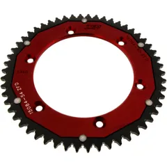Kettenrad Dual 54Z Teilung 428 rot ZF Innendurchmesser 136 Lochkreis 156 passend für: Husqvarna TE, SMR, SMS4