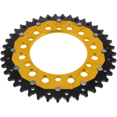 Kettenrad Dual 41Z Teilung 520 gold ZF Innendurchmesser 106 Lochkreis 125 passend für: Triumph Bonneville, Daytona, Street Scrambler