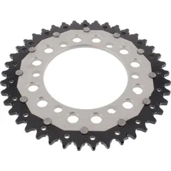 Rear sprocket dual 41 tooth pitch 520 silver