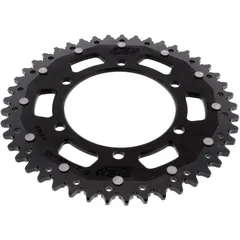 Kettenrad Dual 45Z Teilung 520 schwarz ZF Innendurchmesser 110 Lochkreis 130 passend für: Kawasaki Ninja, GPZ, Z
