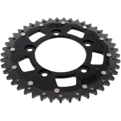 Rear sprocket dual 45 tooth pitch 520 black