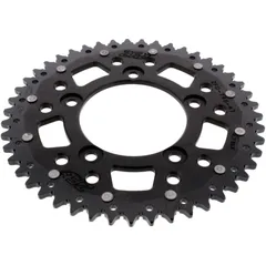 Rear sprocket dual 47 tooth pitch 520 black ZFD74647BLK