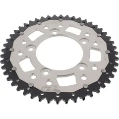 Rear sprocket dual 48 tooth pitch 520 silver