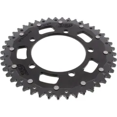 Rear sprocket dual 45 tooth pitch 520 black ZFD7545BLK