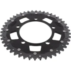 Rear sprocket dual 46 tooth pitch 520 black
