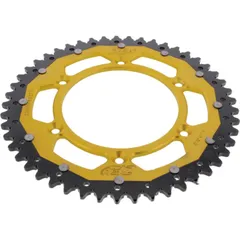 Rear sprocket dual 49 tooth pitch 520 gold