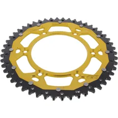 Rear sprocket dual 50 tooth pitch 520 gold