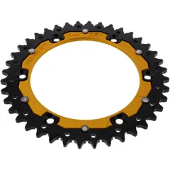 Kettenrad Dual 40Z Teilung 520 gold ZF Innendurchmesser 136 Lochkreis 156 passend für: Husqvarna TE, WR, SM, CR